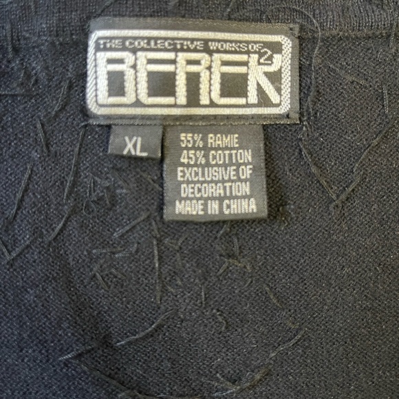 Black Reindeer Sequin Sweater - Picture 4 of 7